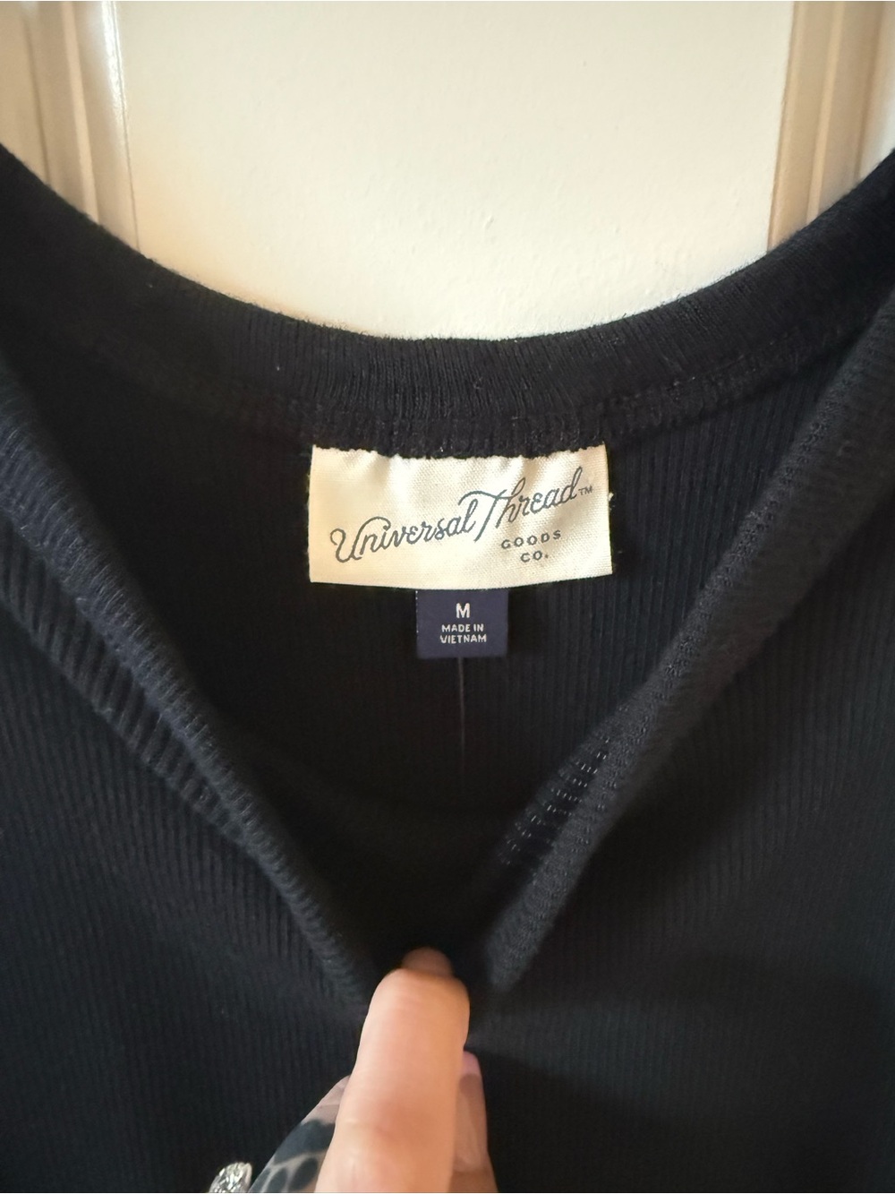 ☀️ Summer Sale! Universal Thread Black Sleeveless Ribbed Maxi Dress NWOT! - Picture 4 of 4
